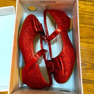 Red Sparkly Shoes